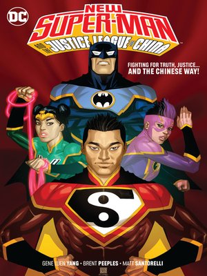 cover image of New Super-Man and the Justice League China